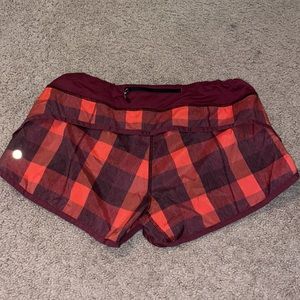Plaid shorts